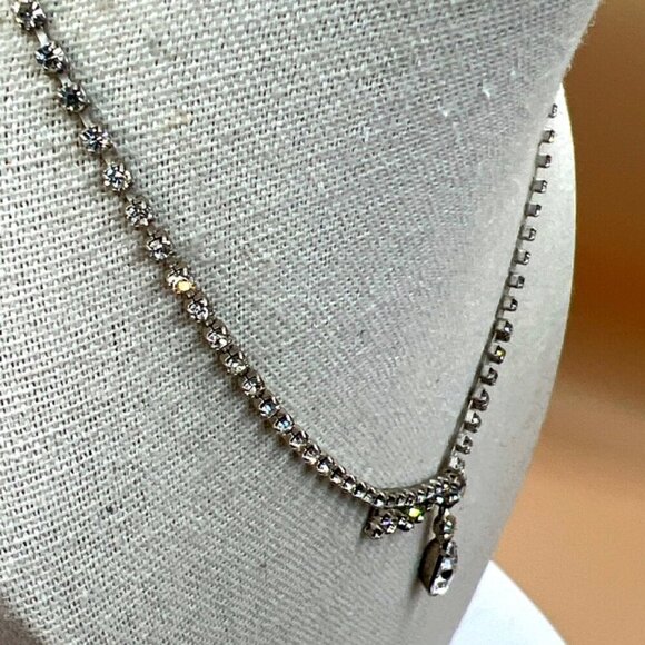 Elegant Cubic Zirconia Jewelry Set - Necklace & Bracelets.  B87 - Picture 9 of 16